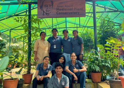 Botany Students visit Research Institute MBGIPS Calicut