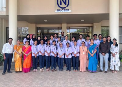 Visit to NUCSER Laboratory, Nitte Deemed to be University, Deralakatte