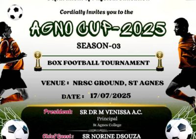Agno Cup season 3 box Football Tournament