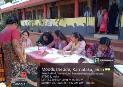 Free Health Check-up, Eye Screening and Blood Donation Camp