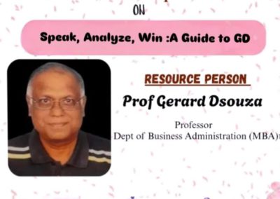 Speak, Analyse and Win: A Guide to Gd