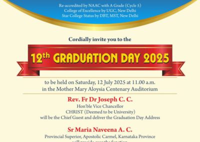 Twelfth Graduation Day