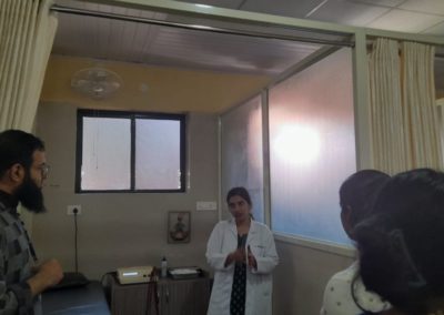 Field visit to Shantivana SDM Naturopathy Centre